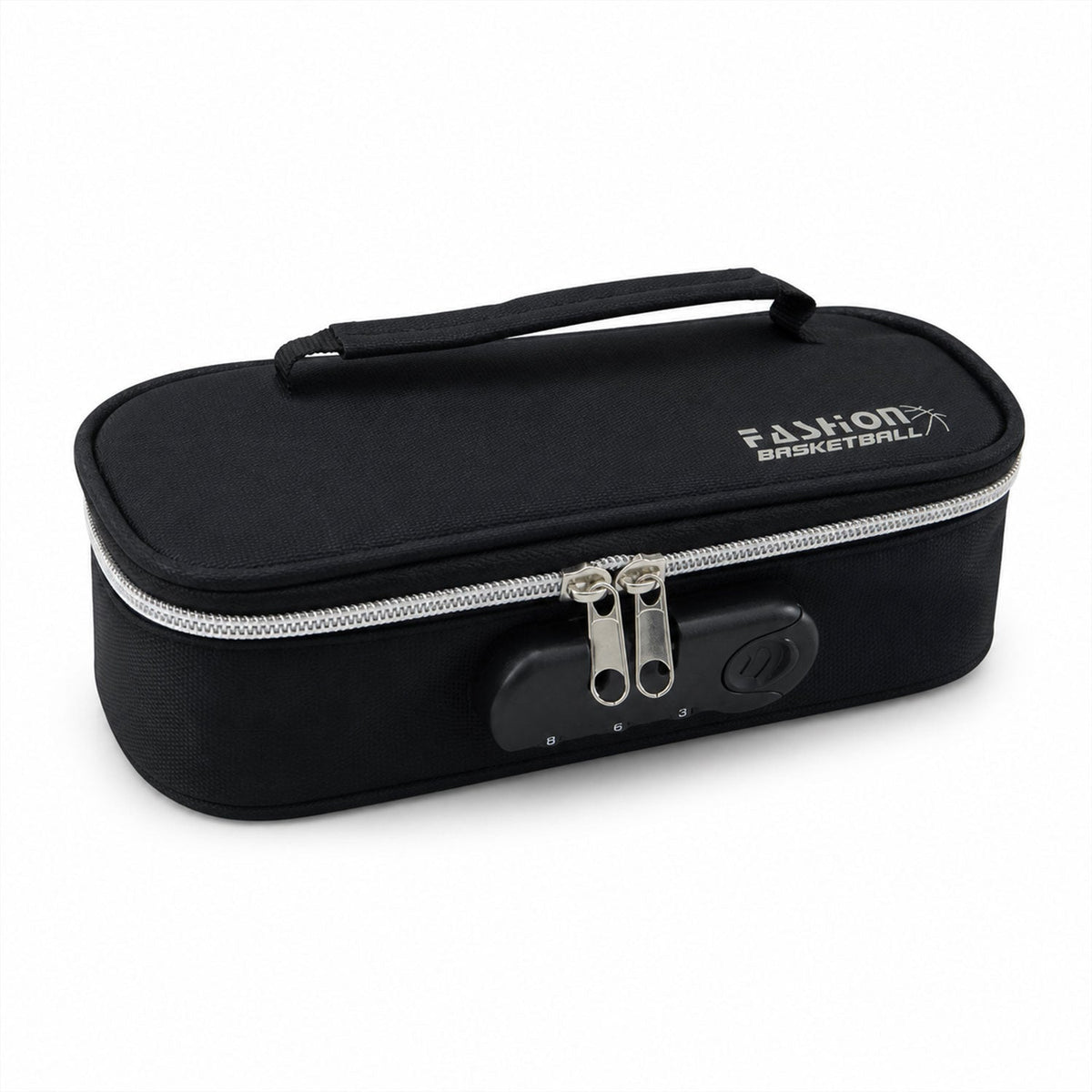 4 Layer Zipper Stationery Pouch Pencil Case with Combination Lock for Students - view 5