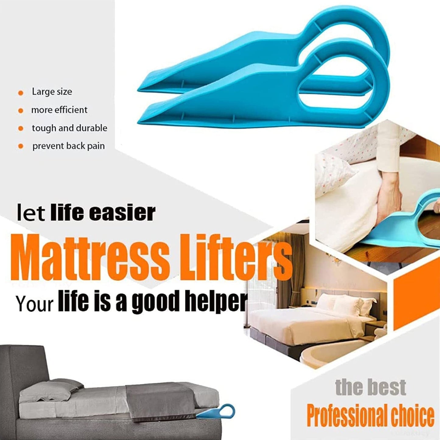 Mattress Lifter Tool – Easy Bed Making & Sheet Change