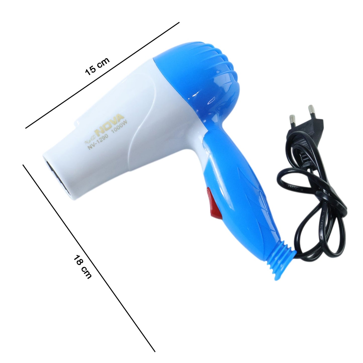 Foldable Hair Dryer – Compact & Travel-Friendly for Quick Drying