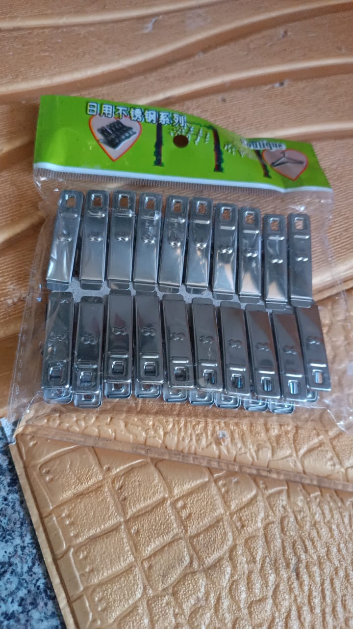 Rust-Resistant Stainless Steel Cloth Drying Pins – Strong