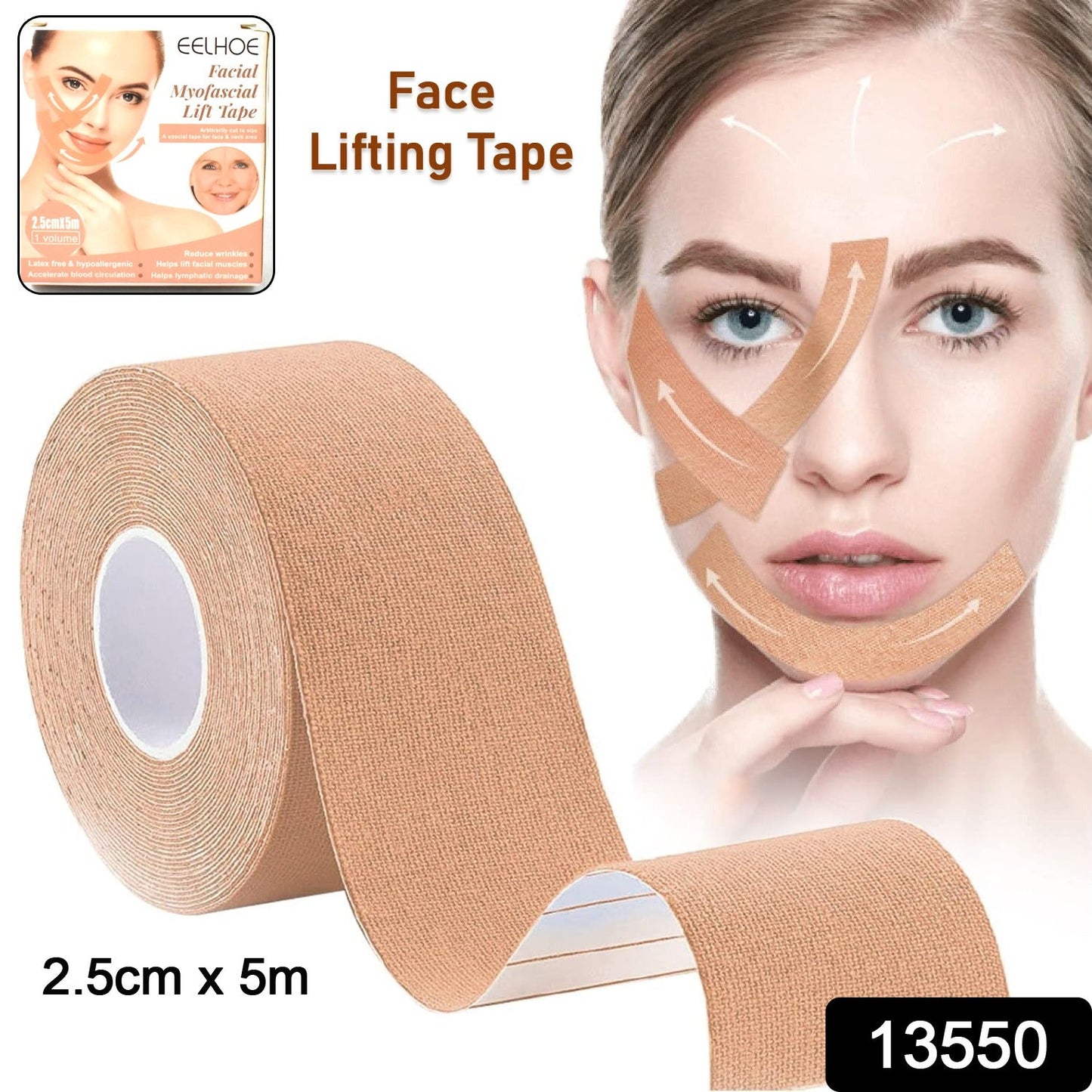 Face Lifting Tape – Skin Firming & Wrinkle Reduction | Velvet Wellness