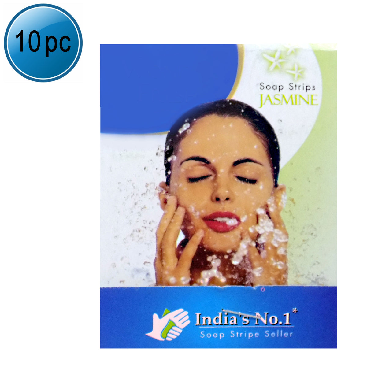 Paper Soap Strips – Jasmine Travel Hand Wash (100pc)