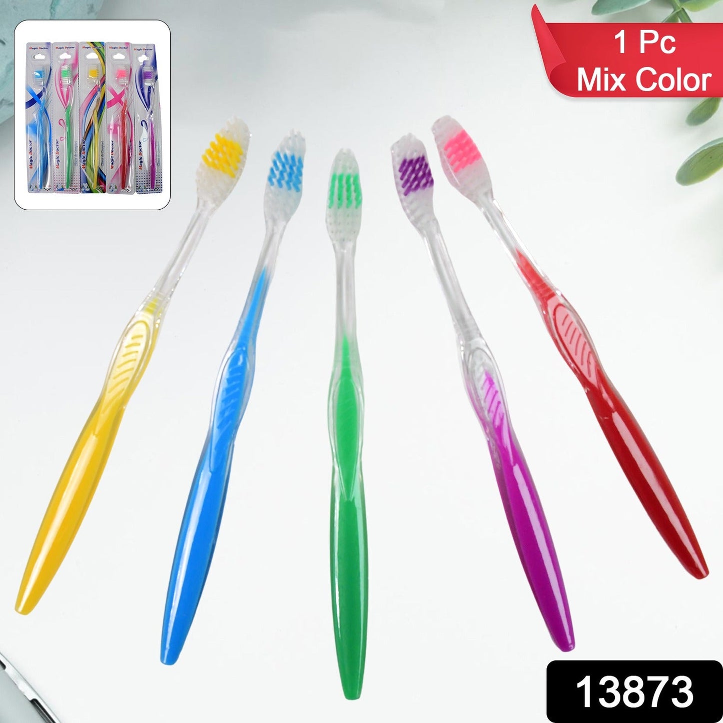 Plastic Toothbrush – Soft Bristles for All Ages | MintGuard