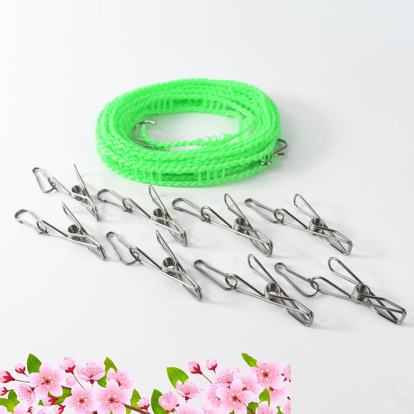 Stainless Steel Clothes Pegs – Durable Laundry Clips