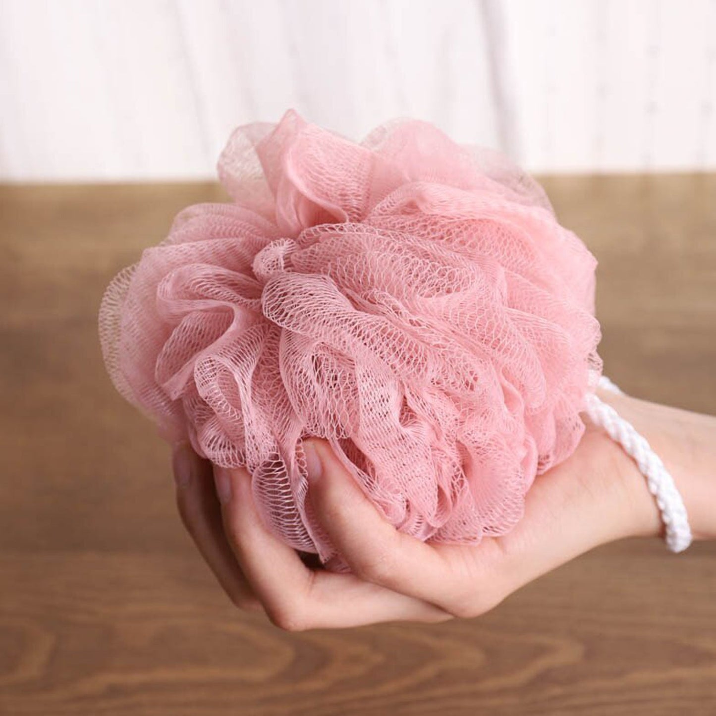 Bath Loofah – Gentle Body Scrubber for Men & Women | Mini Bubbles