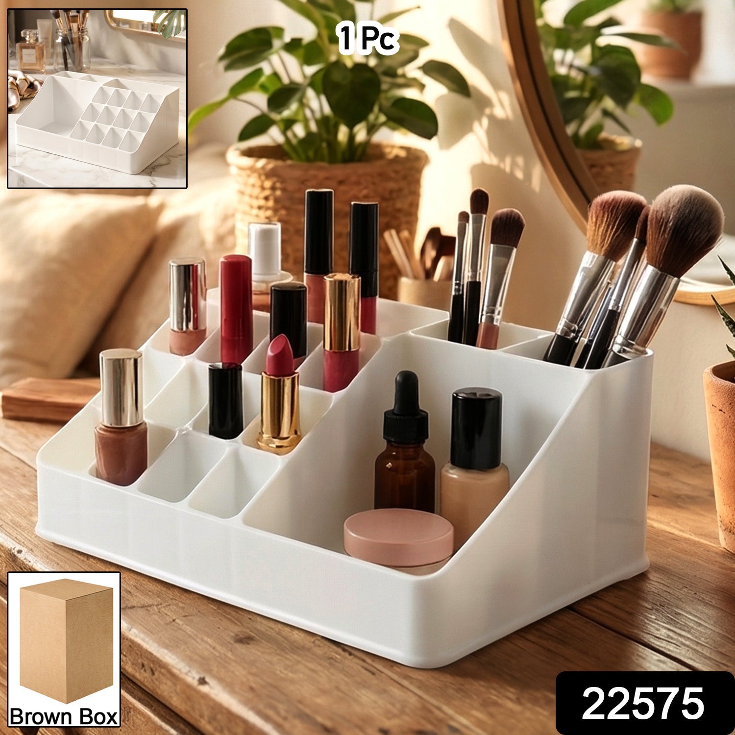 All-in-One Makeup Organizer – Neat, Spacious & Durable - main product view