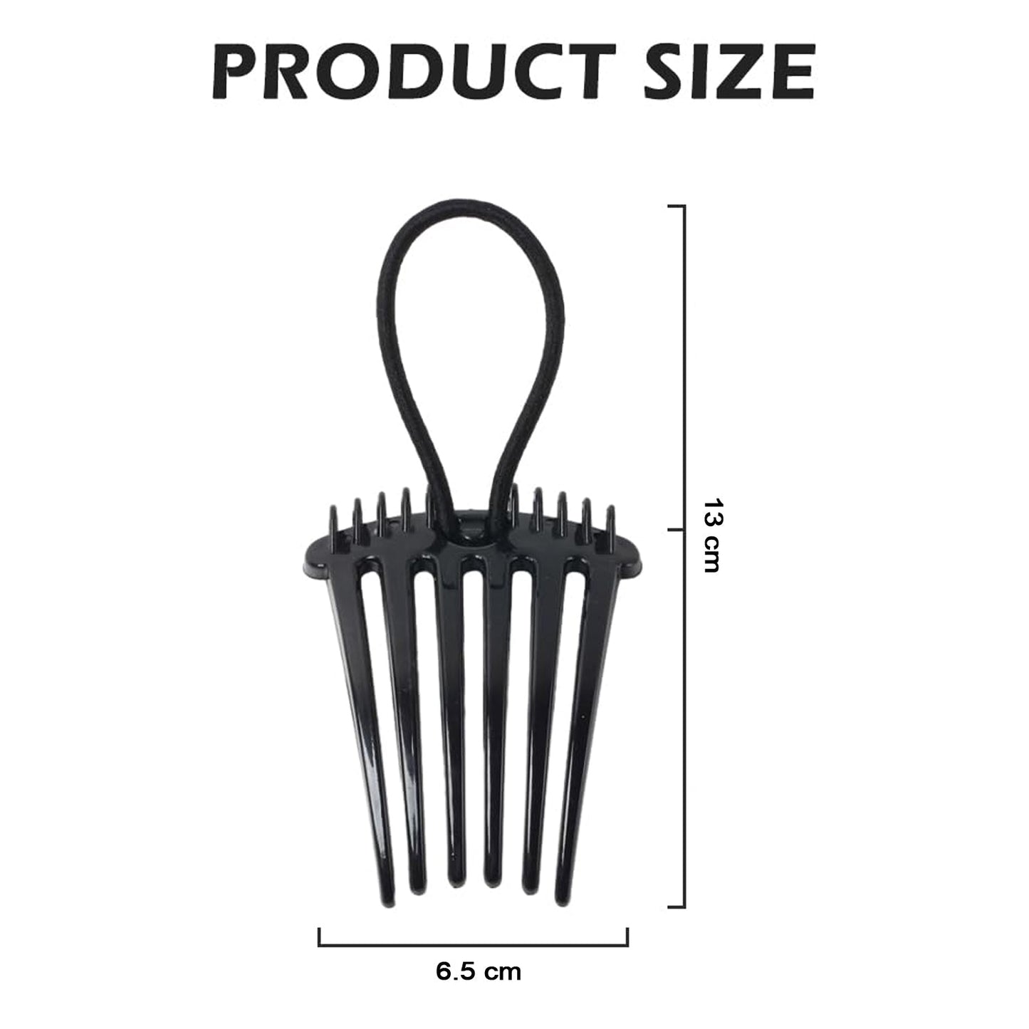 Volumizing Hair Bun Comb Clip – Easy Styling & Instant Volume
