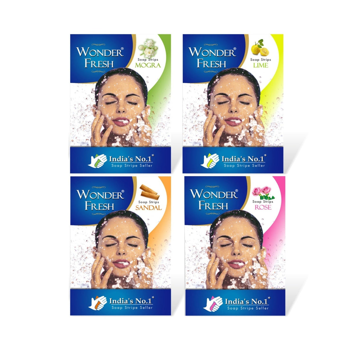 Paper Soap Strips – Jasmine Travel Hand Wash (100pc)