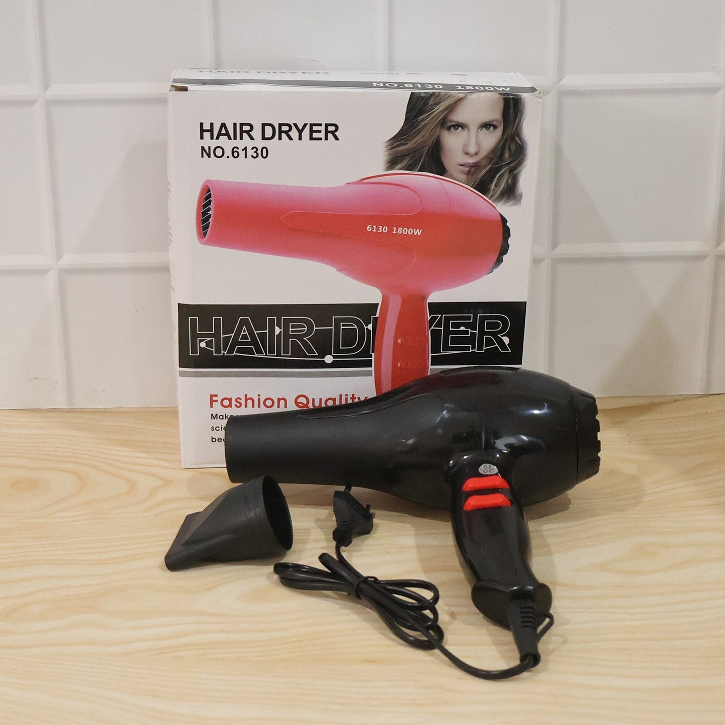 Salon Hair Dryer Portable Foldable Blow Dryer Hot and Cold Air Styling (1 Pc)