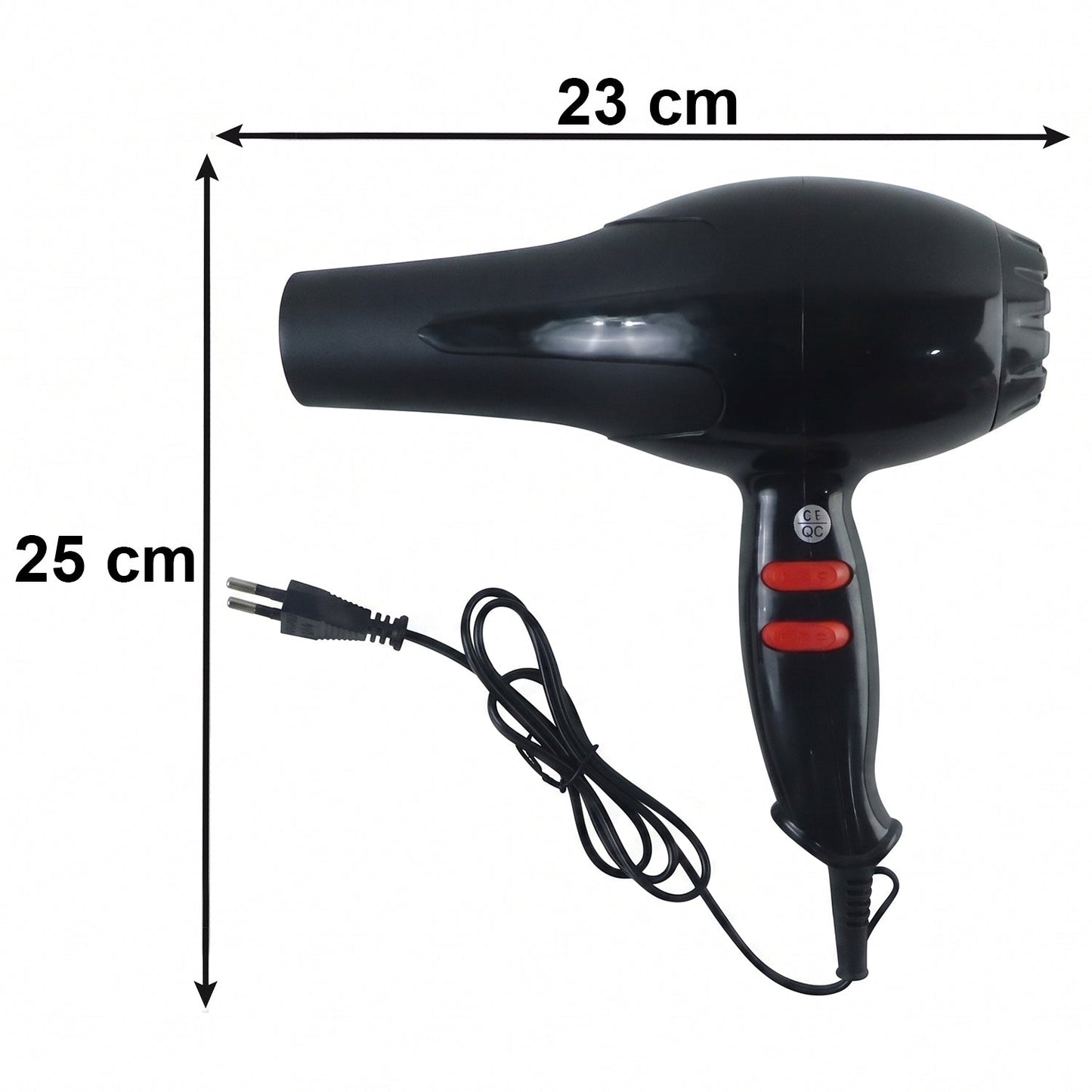 Salon Hair Dryer Portable Foldable Blow Dryer Hot and Cold Air Styling (1 Pc)