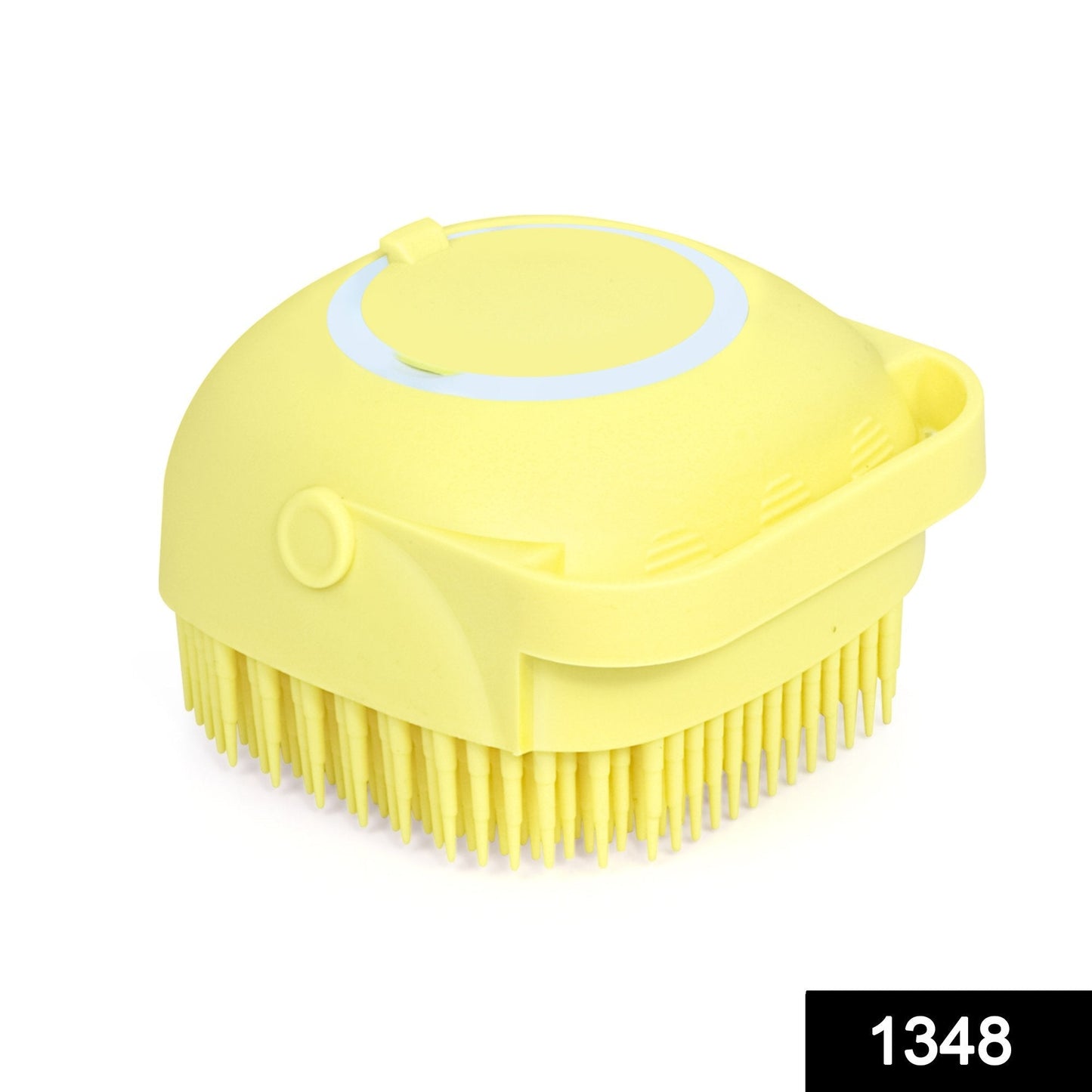 Silicone Bath Brush – Built-in Shampoo Dispenser | VelvaBloom