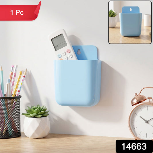 Stay Organized Wall Mounted Storage Pocket – Durable Plastic - main product view