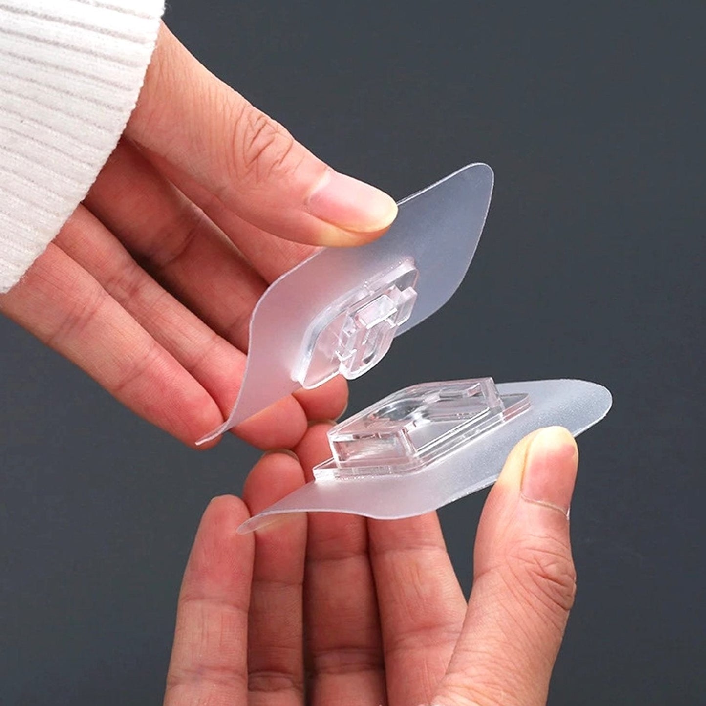 Heavy-Duty Adhesive Wall Hooks – No-Drill