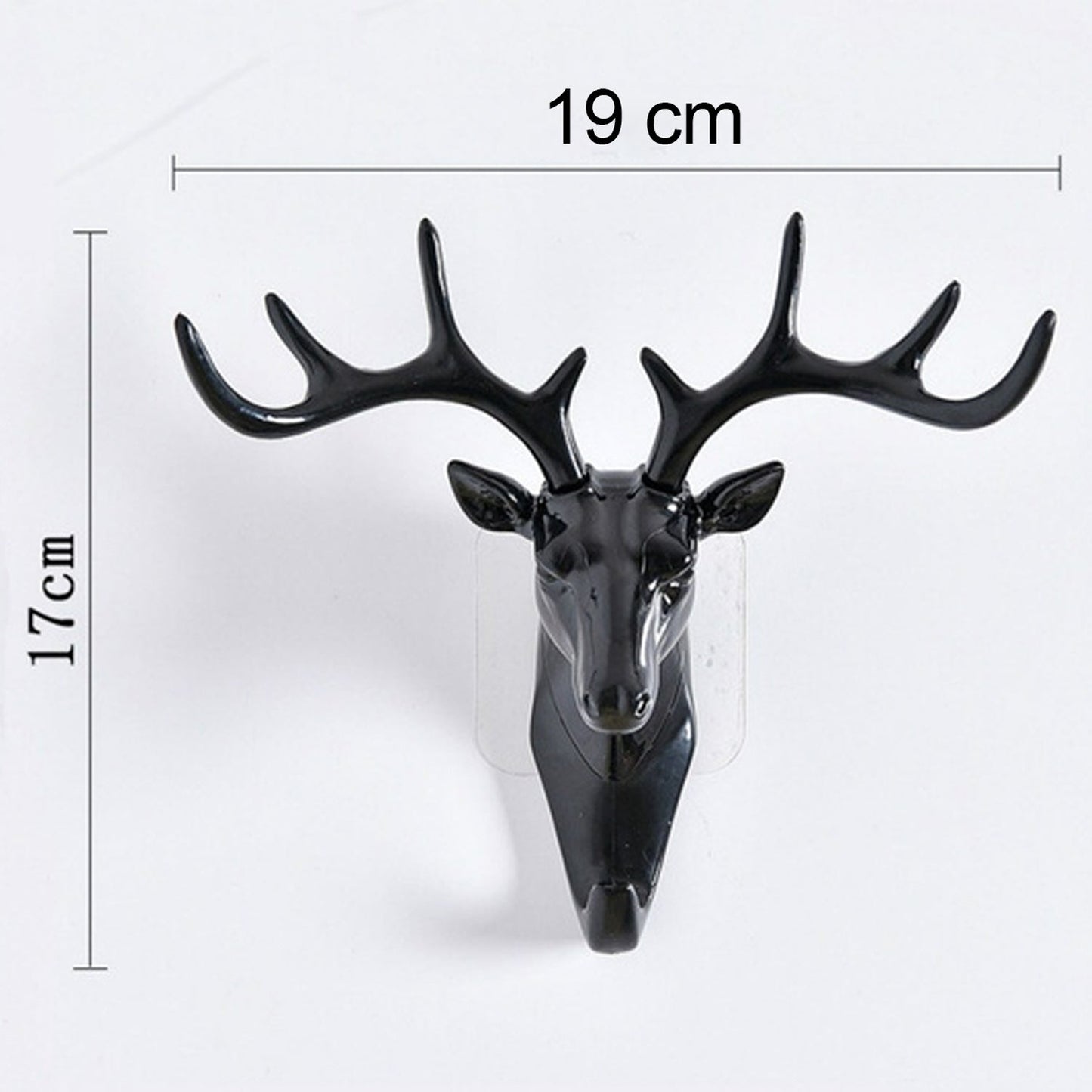 Deer Head Wall Hook – Self-Adhesive & Decorative