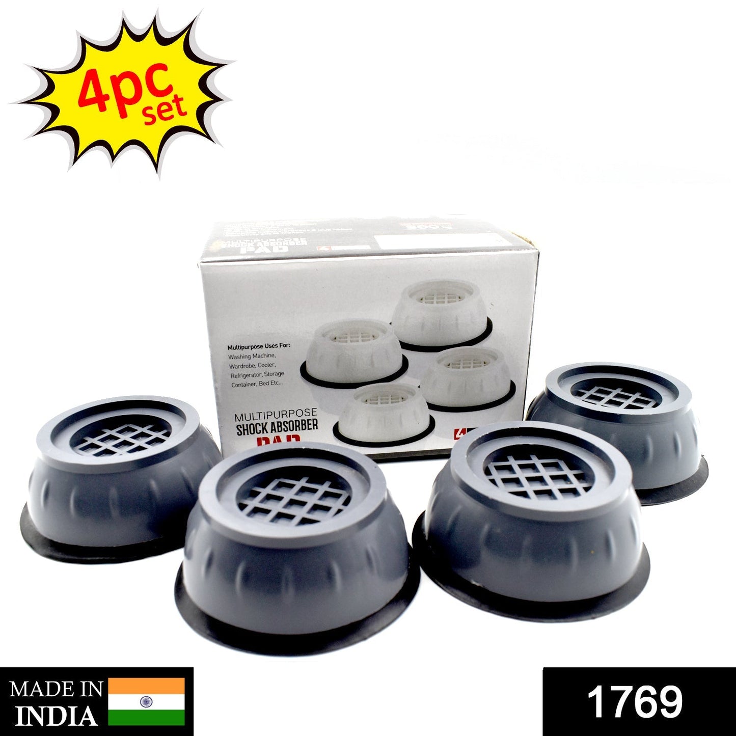 Anti Vibration Pads – Washer & Dryer Stabilizers - main product view