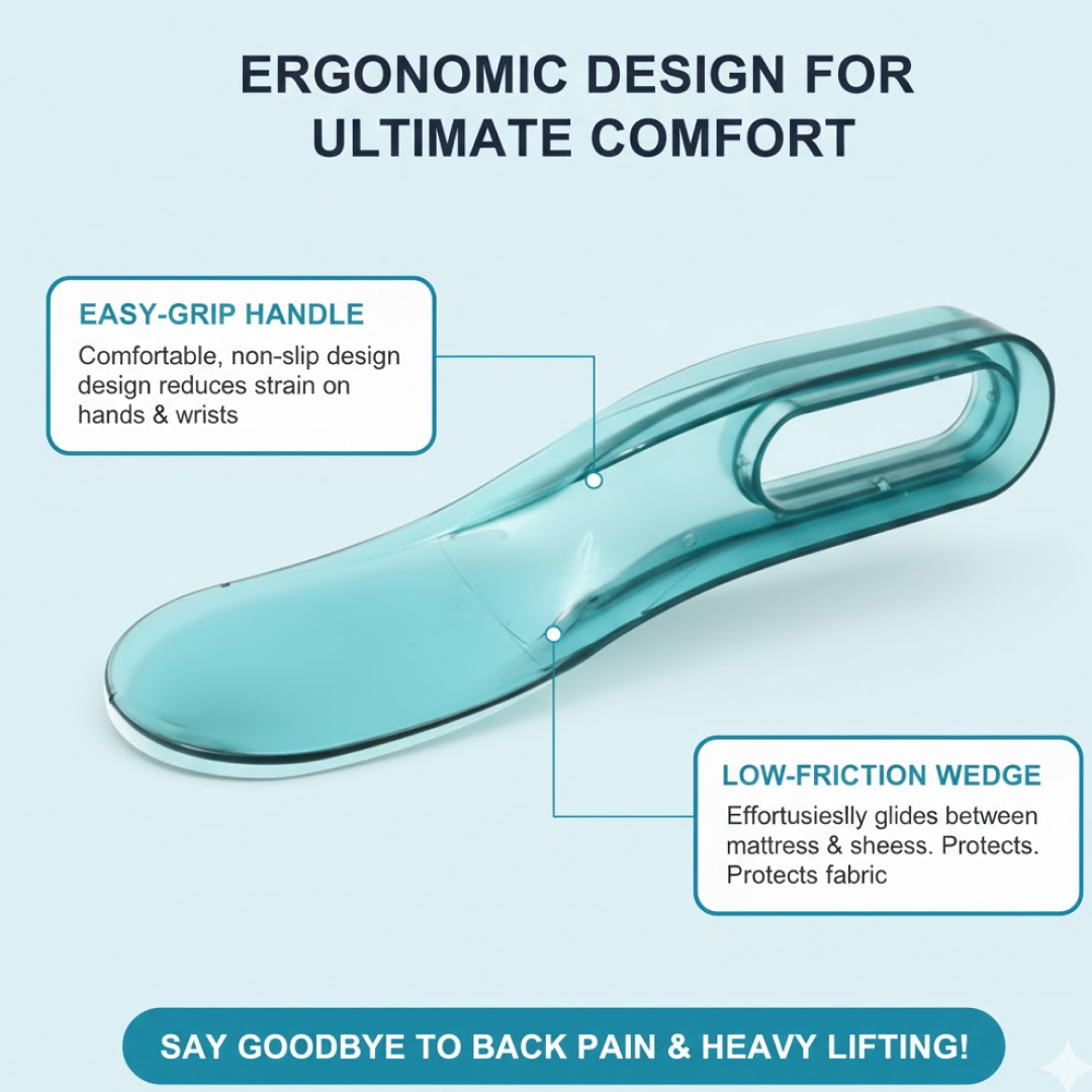 Ergonomic Mattress Lifter Tool – Bed Making Helper