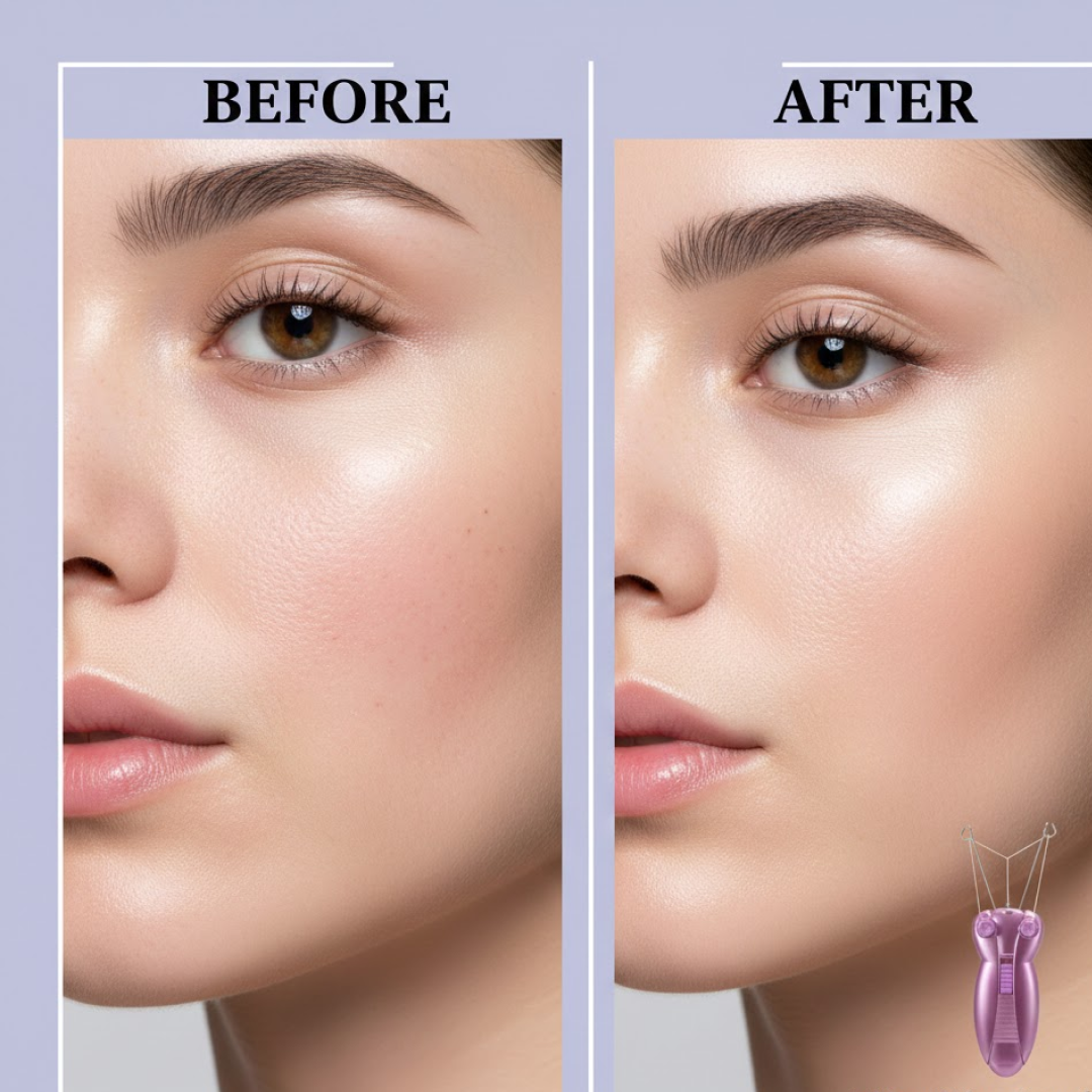 Electric Facial Hair Remover – Gentle & Smooth Skin | Velvet Wellness