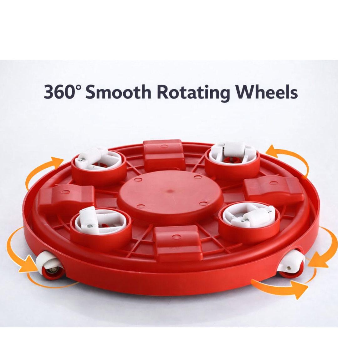 Premium-Finish Gas Cylinder Trolley – Movable Wheels