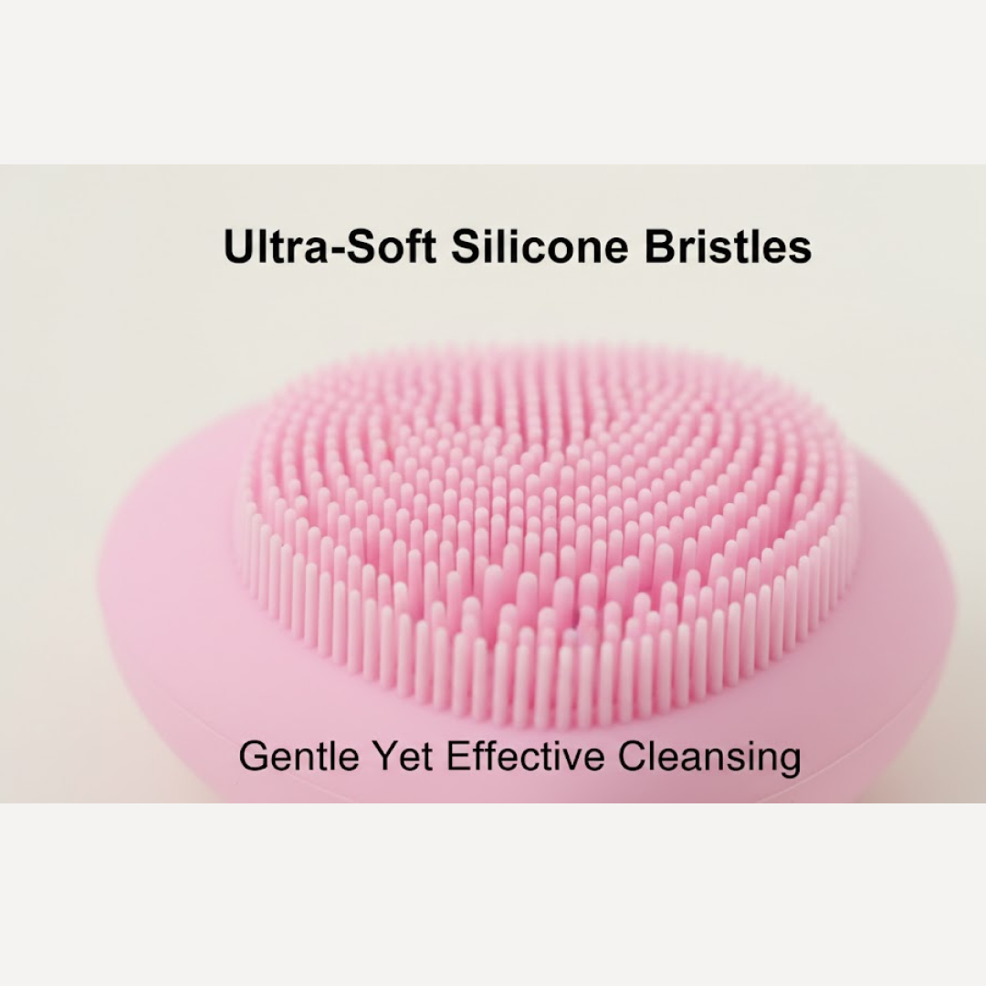 Silicone Face Wash Brush – Heart-Shaped Deep Cleansing | Glimmerly