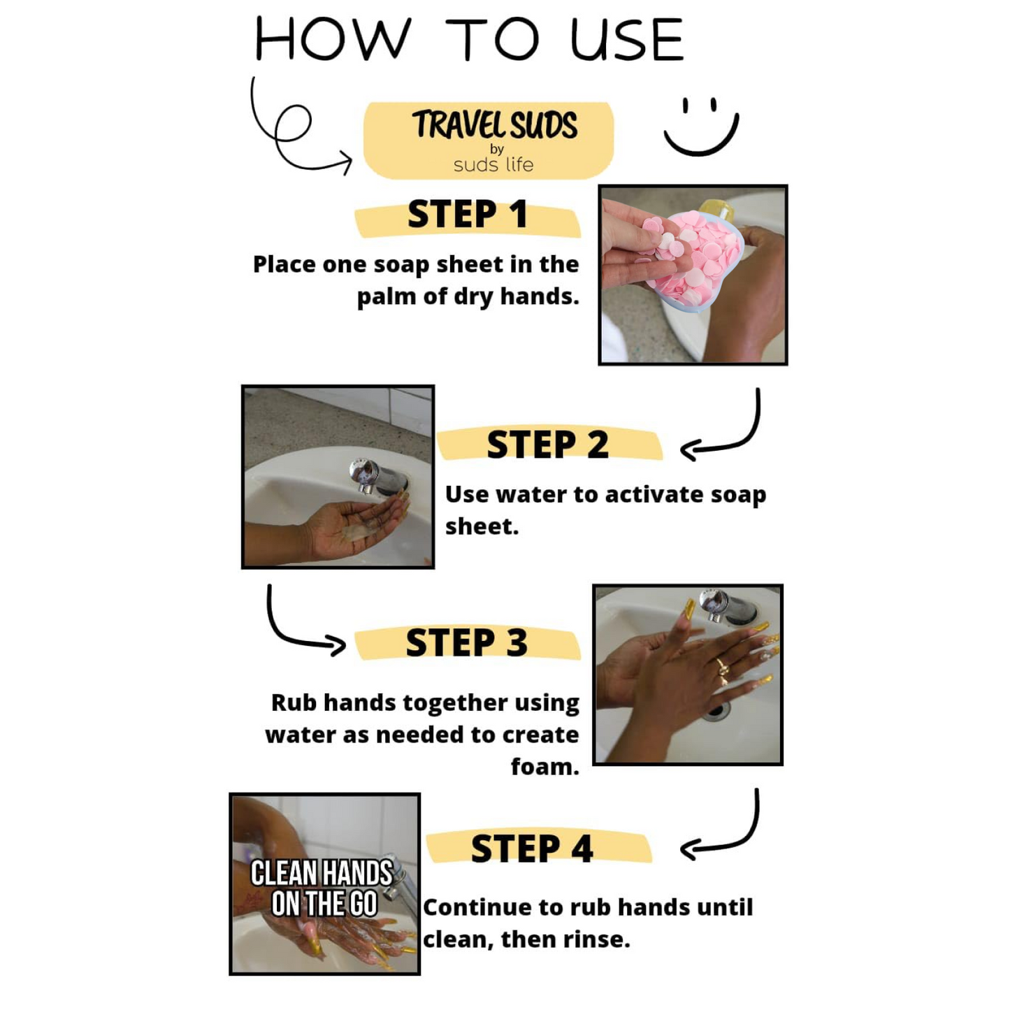 Paper Soap Sheets – Portable Hand & Face Wash | VelvetBubbles