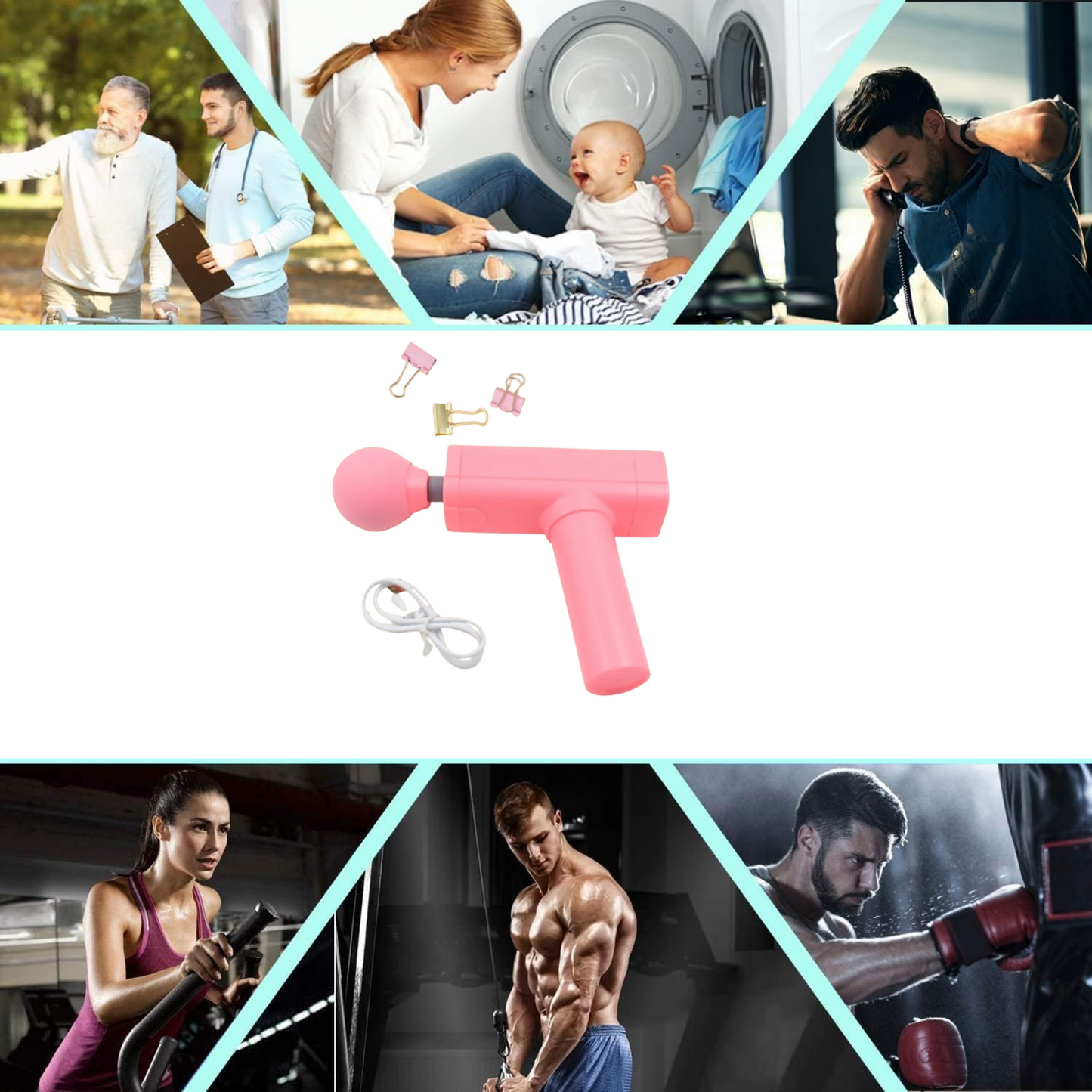 Massage Gun – Deep Muscle Relief & Recovery | Velvet Wellness