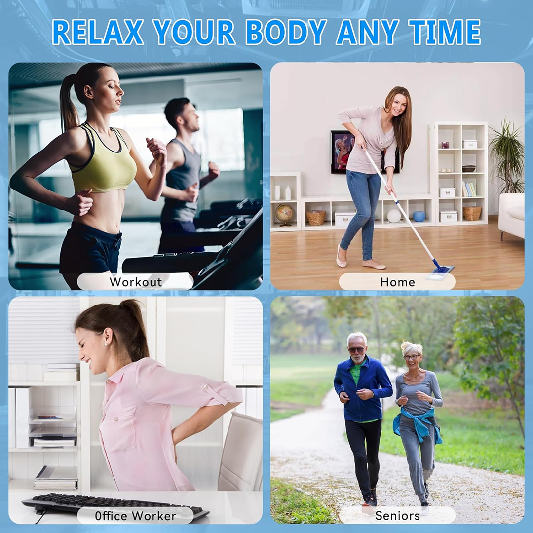 Deep Tissue Massager – Cordless for Muscle Pain Relief | VelvaBloom