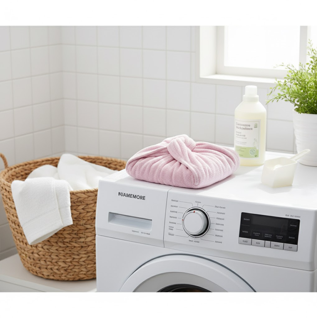 Microfiber Hair Drying Towel – Super Absorbent & Quick Dry