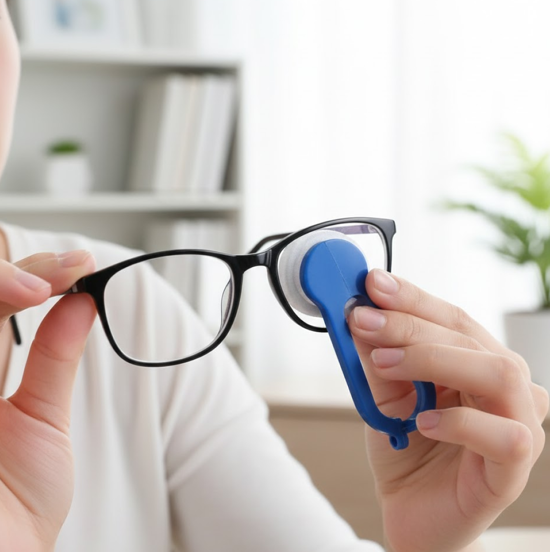 Eyeglass Cleaner – Portable Microfiber Lens Tool