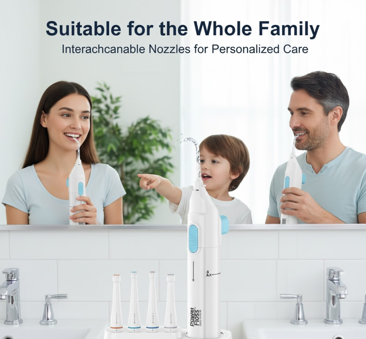 Water Flosser – Portable Smart Device for Gum Health