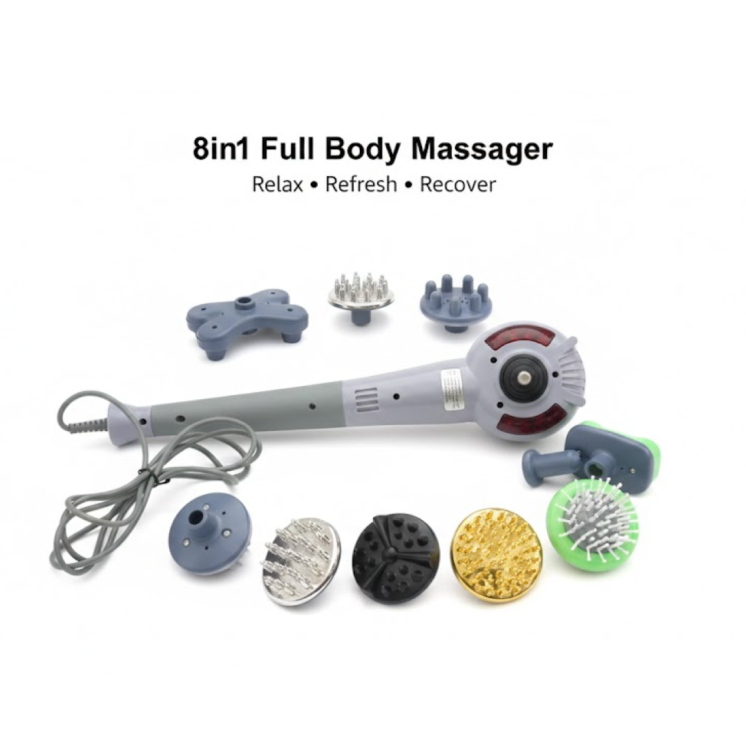 Full Body Massager – 8-in-1 Electric for Muscle Relief