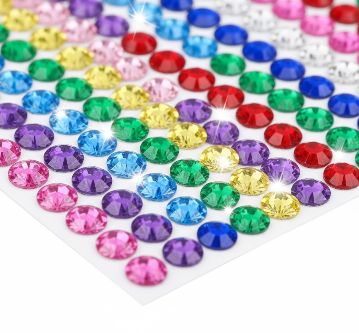 Crystal Stickers – Self-Adhesive for Art & Craft Projects | Craftily