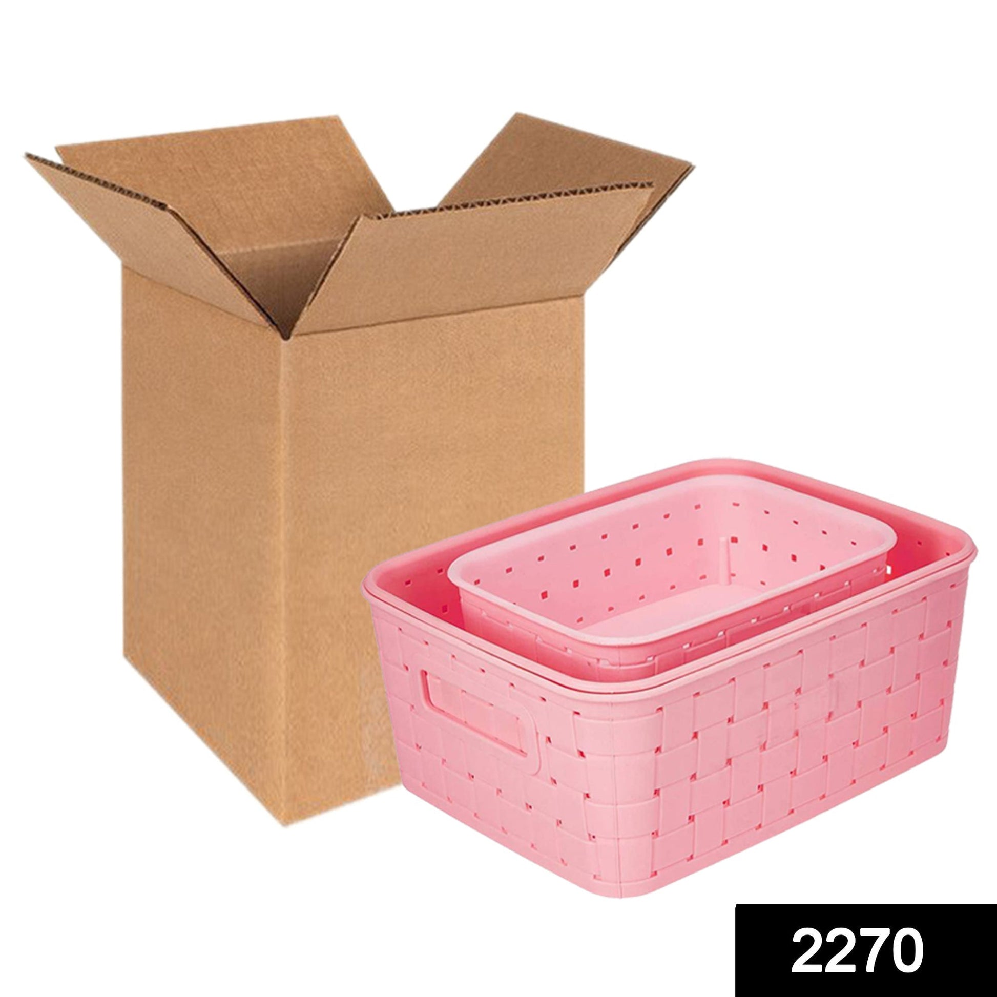 All-in-One Storage Baskets Set – Shelf Organisers - main product view