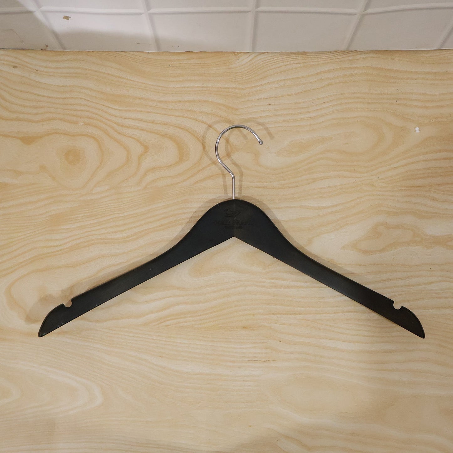 Ergonomic Premium Cloth Hanger – Durable with Metal Hook