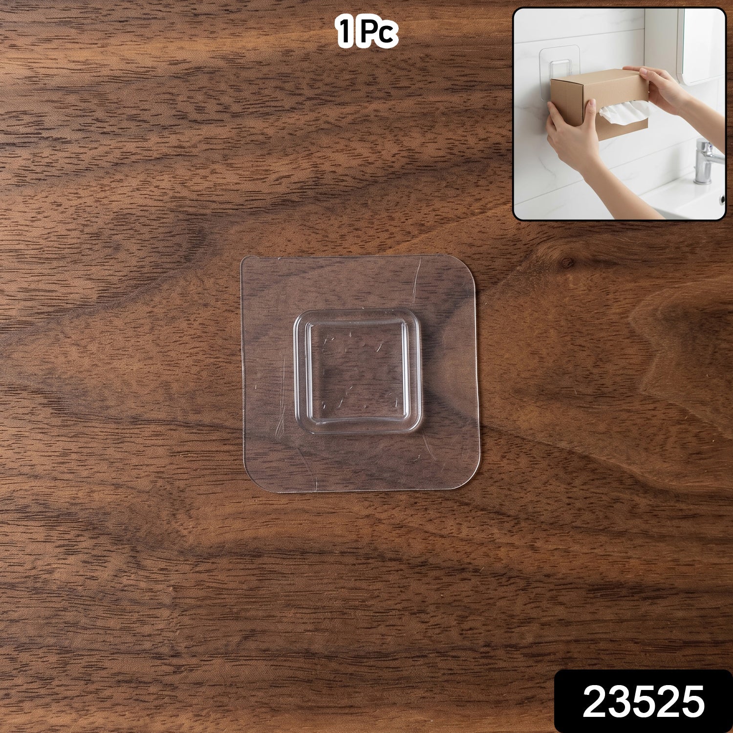 Self-Adhesive Wall Hook No Drill Mount for Home & Office - main product view