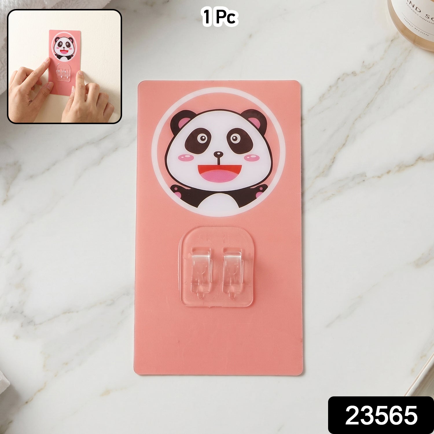 Cartoon Adhesive Wall Hook – Strong Hold & No Drilling - main product view