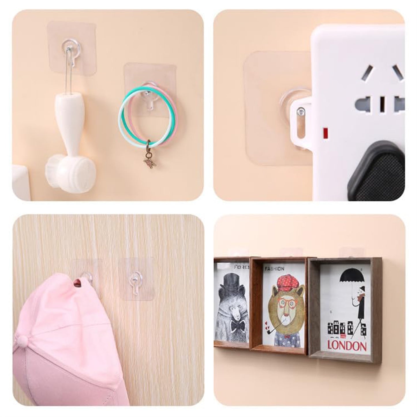 Self Adhesive Wall Hook – Damage-Free Magnetic Hanging