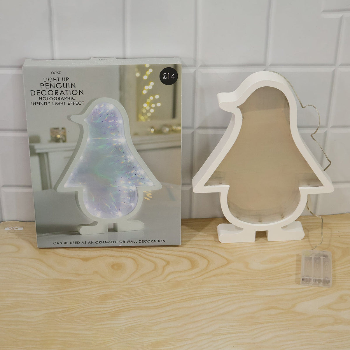LED penguin decorative light live product photo