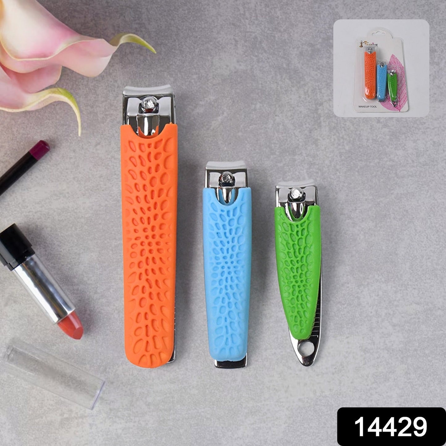 Nail Clipper Set – 3-in-1 Stainless Steel Nail Trimmer
