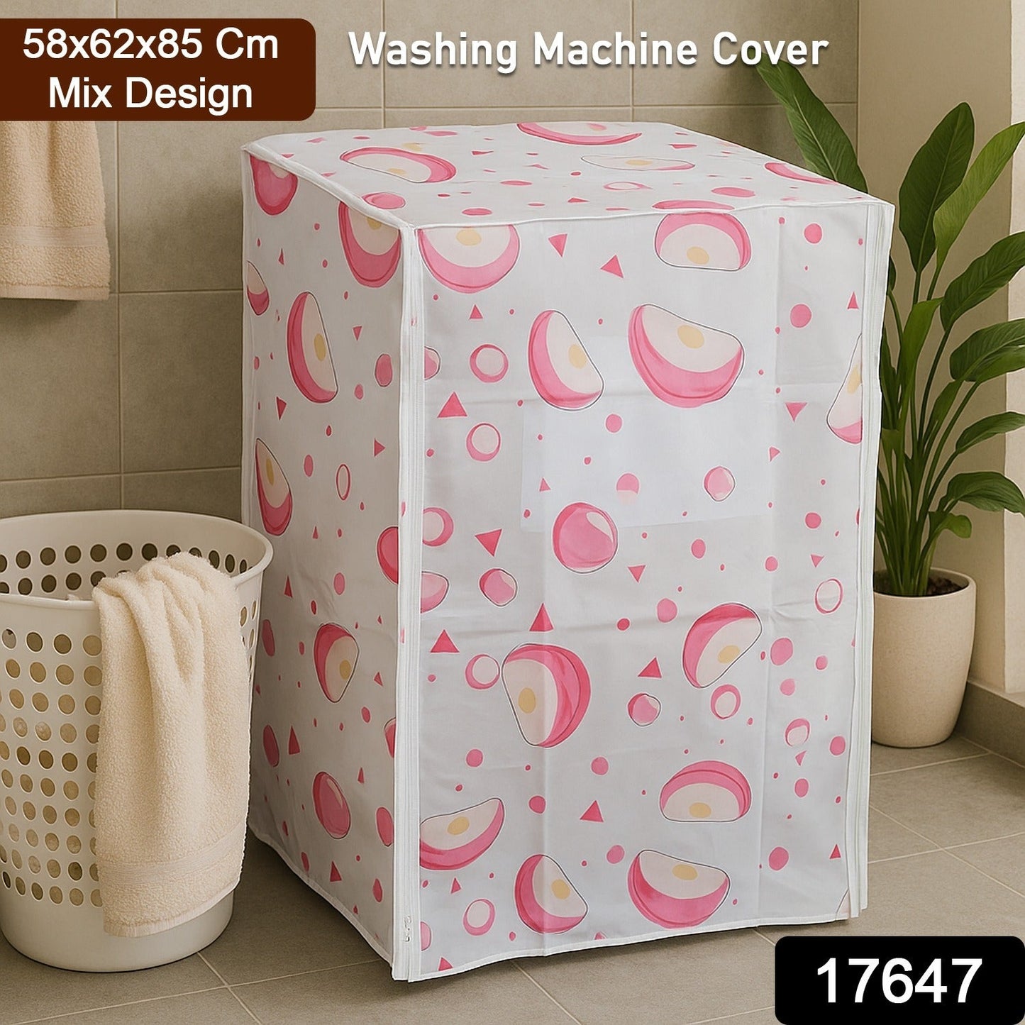 Keeps Fresh & Clean Waterproof Washing Machine Cover – Durable - main product view