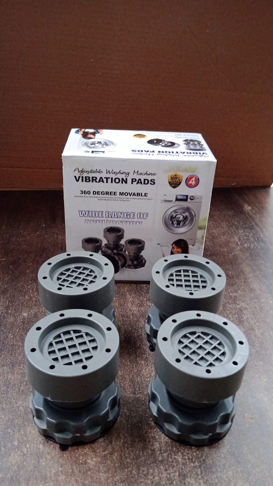 Adjustable Anti-Vibration Pads for Washing Machines