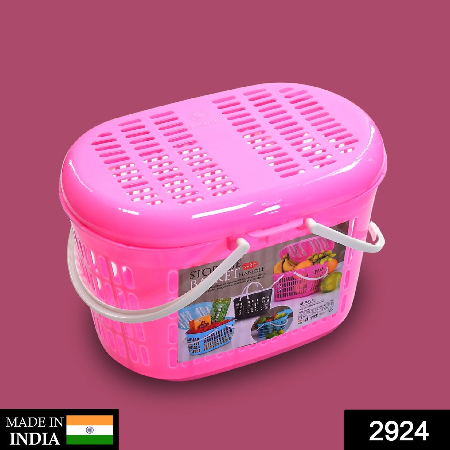 All-in-One Basket – Small Storage & Picnic Utility - main product view