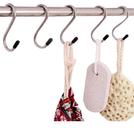 Heavy-Duty S-Shaped Stainless Steel Hanging Hooks – Strong