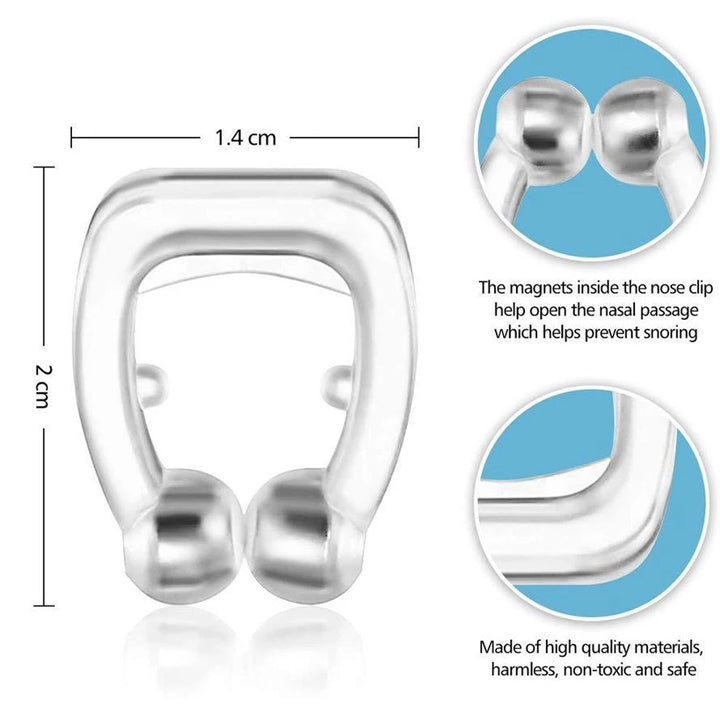Anti-Snoring Device – Comfortable Nose Clip for Better Sleep