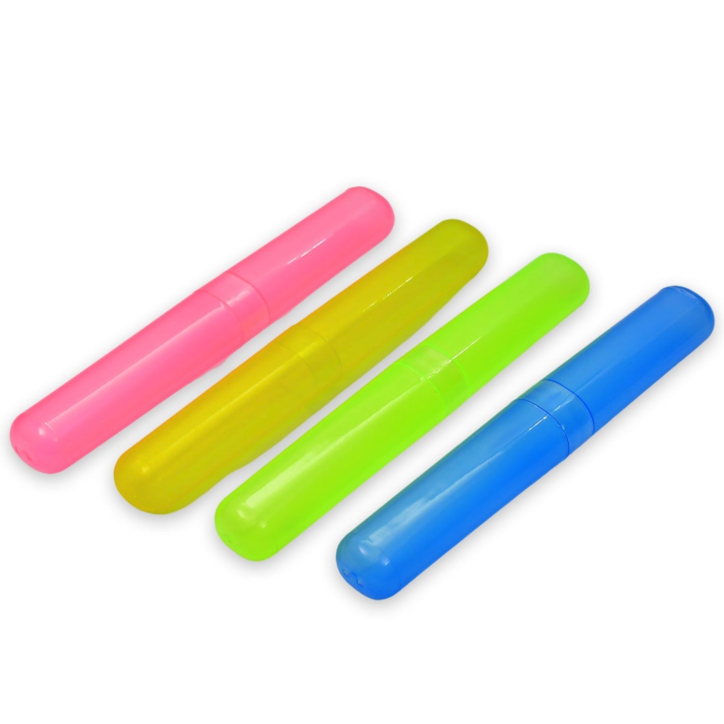 Toothbrush Cover Set (4pc) – Anti-Bacterial Travel Holder