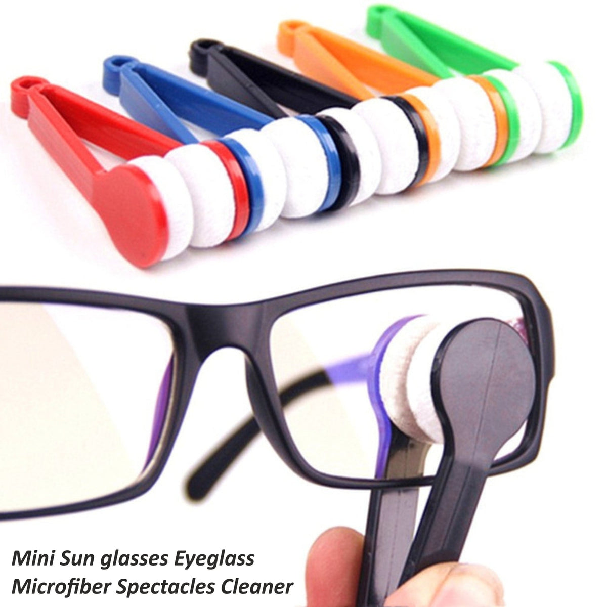 Eyeglass Cleaner – Portable Microfiber Lens Tool