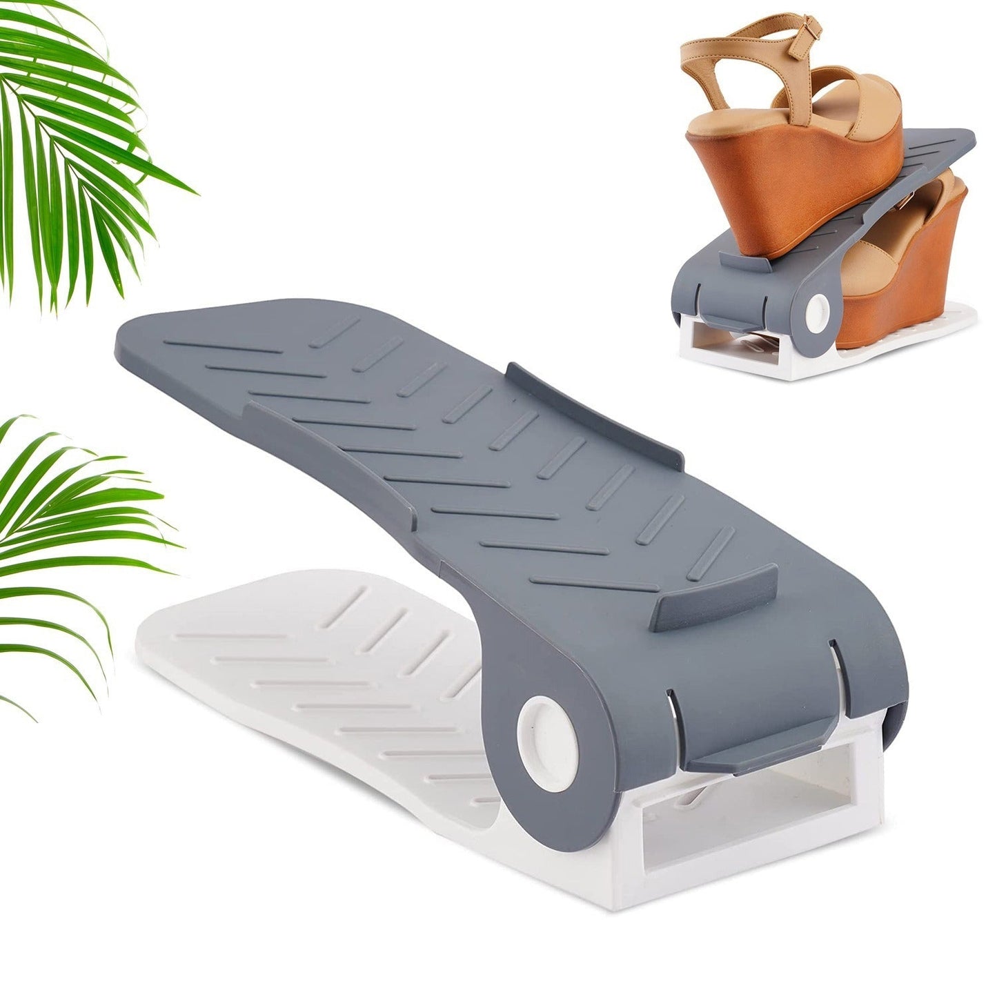 Adjustable Shoe Organizer – Space Saver Rack for Home