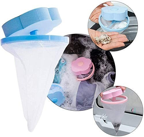 Washing Machine Lint Catcher – Floating Filter Bag for Hair