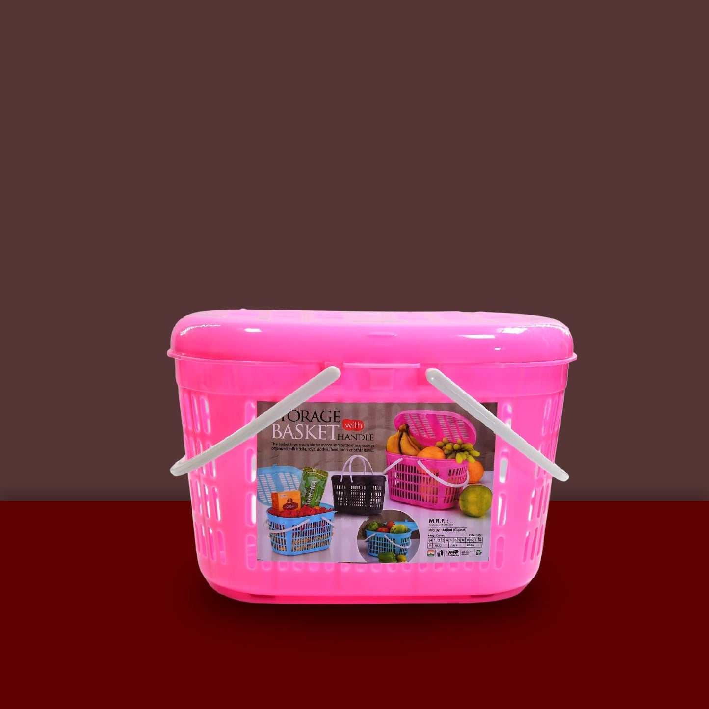 All-in-One Basket – Small Storage & Picnic Utility