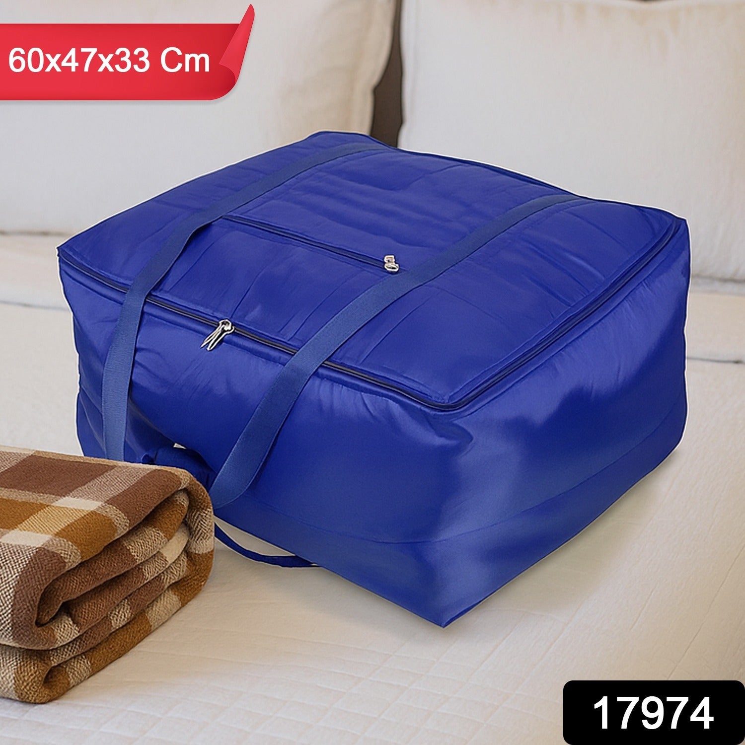 Stay Organized Blanket Storage Bag – Large 60x47x33 cm - main product view