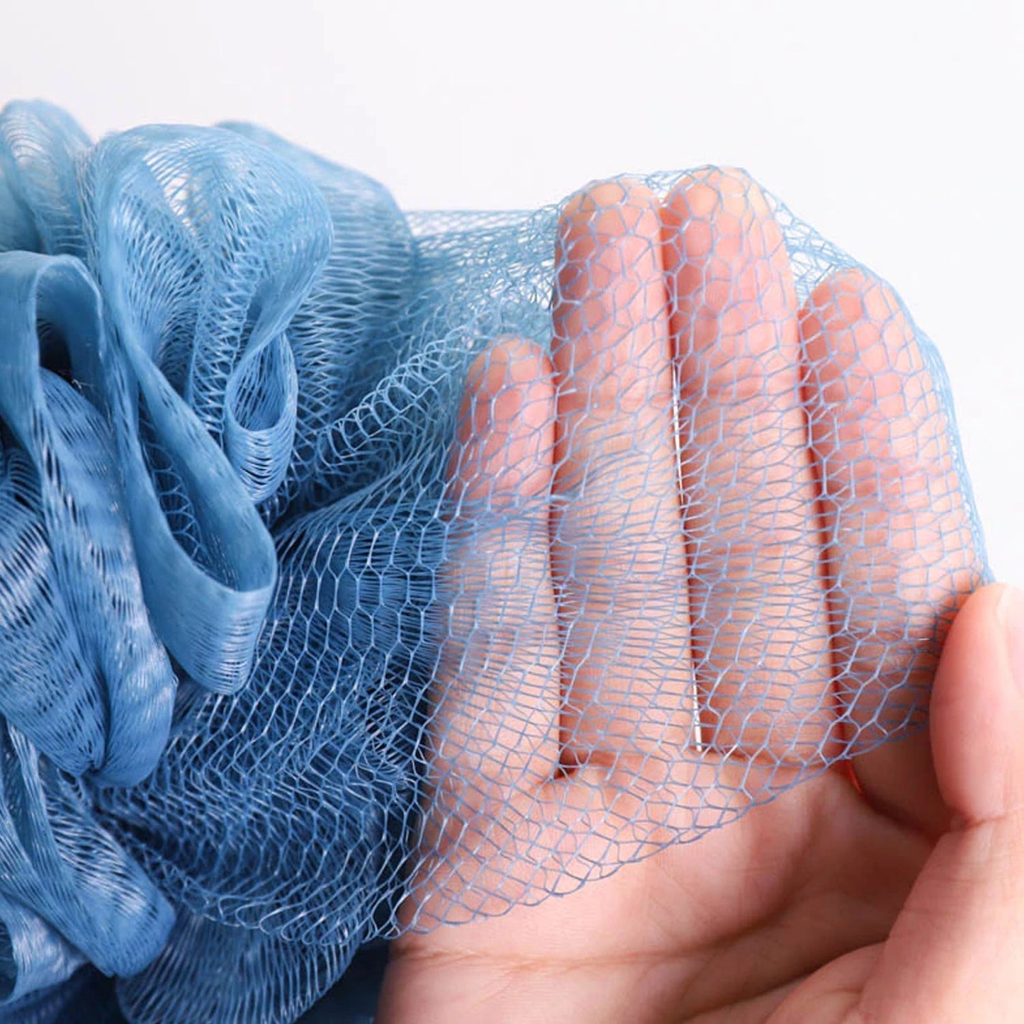 Bath Loofah – Gentle Body Scrubber for Men & Women | Mini Bubbles